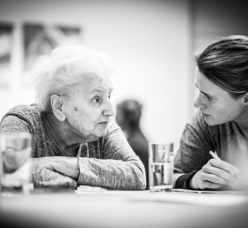 Book To Be workshop met ouderen tijdens Festival van de Gelijkheid, Gent, 2018. Foto: Liesbeth Gavriilakis